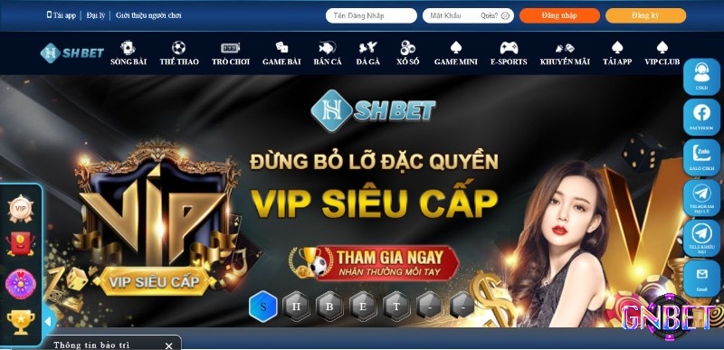 Tham gia SHBET để giải trí với kho trò chơi đa dạng