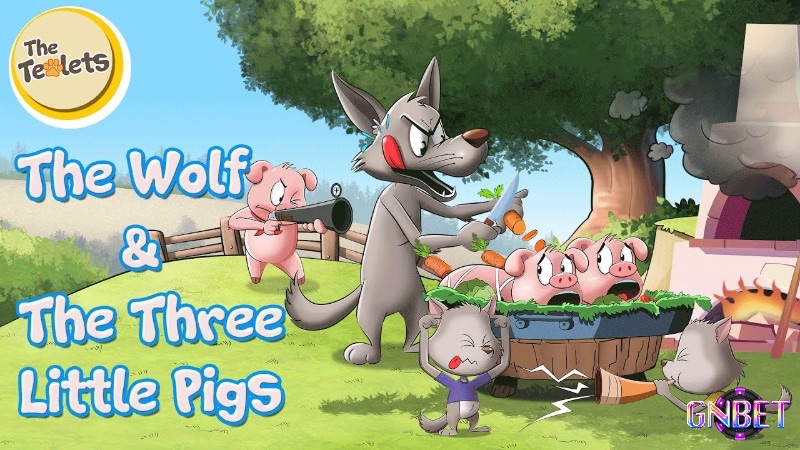 Cùng gnbet tìm hiểu về slot game Piggies and the Wolf nhé