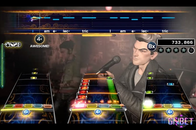 Chế độ trống và giọng hát trong Rock Band 4 mang đến những tính năng thú vị như đếm ngược và kích hoạt Overdrive