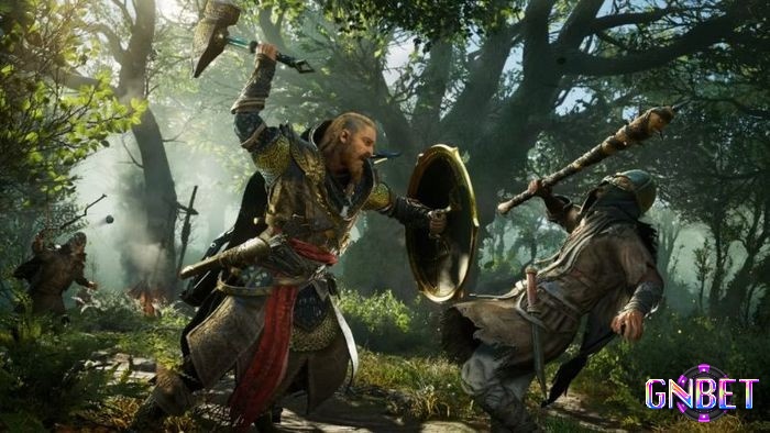 Assassin's Creed Valhalla cho phép chọn lén lút hoặc tấn công trực diện trong chiến đấu