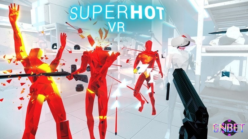 Superhot VR đưa bạn vào một thế giới ảo đầy kịch tính, nơi thời gian chỉ trôi qua khi bạn di chuyển