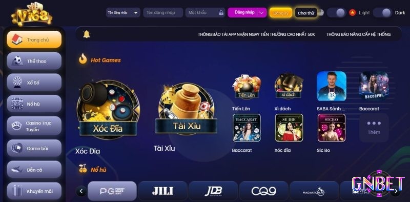 Tìm hiểu thông tin về cổng game Vi68